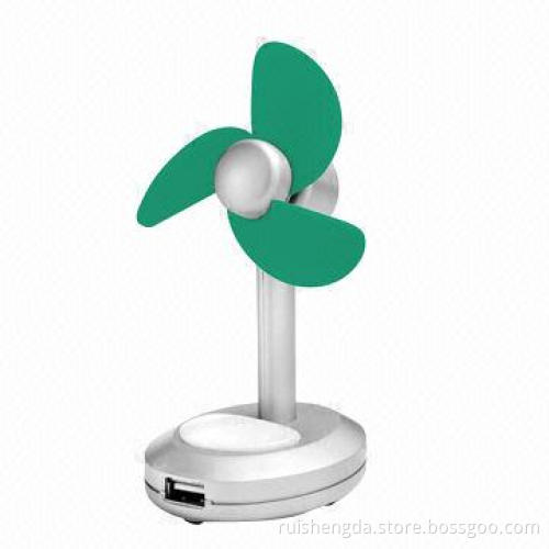 USB Mini Desk Fan with One USB Port